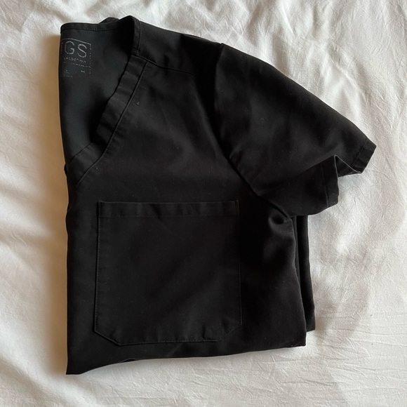 Figs catarina scrub top M black - Picture 1 of 1